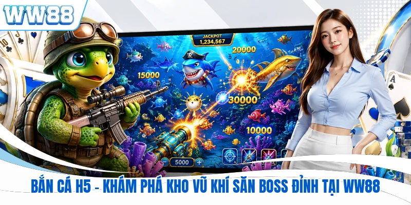 Bắn Cá H5 - Khám Phá Kho Vũ Khí Săn Boss Đỉnh Tại WW88