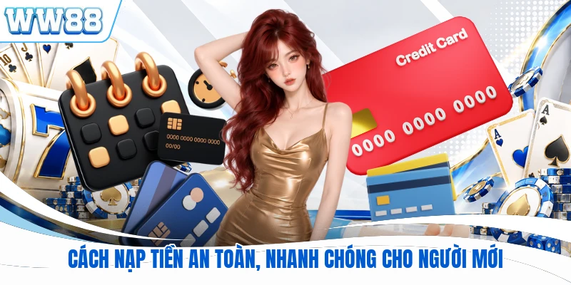 Cách nạp tiền an toàn, nhanh chóng cho người mới