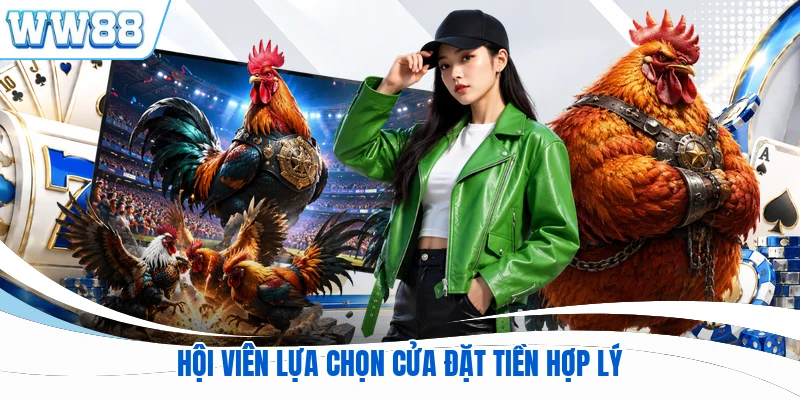 Hội viên lựa chọn cửa đặt tiền hợp lý