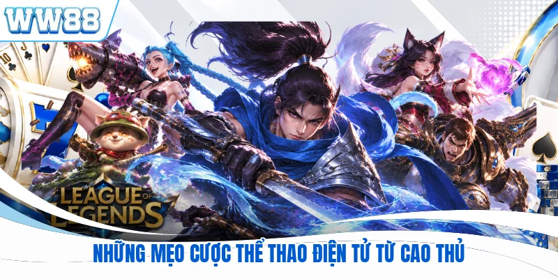 Những mẹo cược thể thao điện tử từ cao thủ
