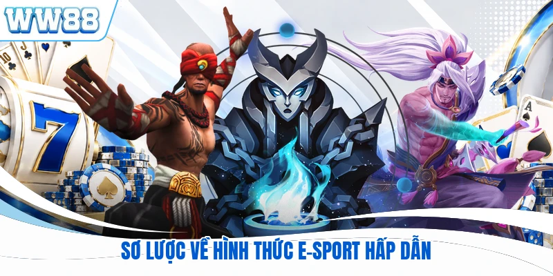 Sơ lược về hình thức E-sport hấp dẫn