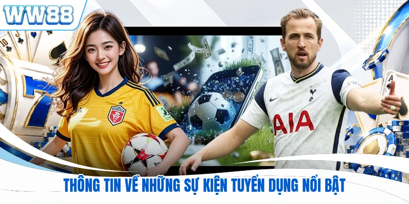 Thông tin về những sự kiện tuyển dụng nổi bật