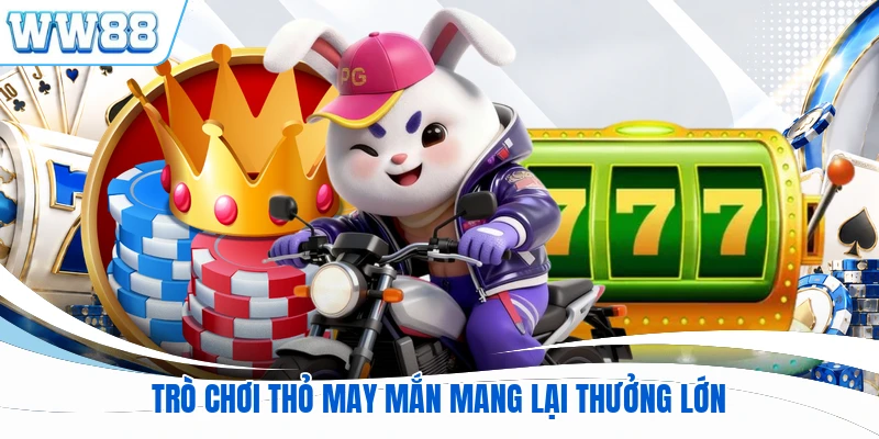 Trò chơi thỏ may mắn mang lại thưởng lớn